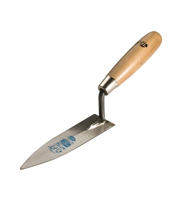 Cazzuolino 'wood' a foglia di ulivo 140 mm