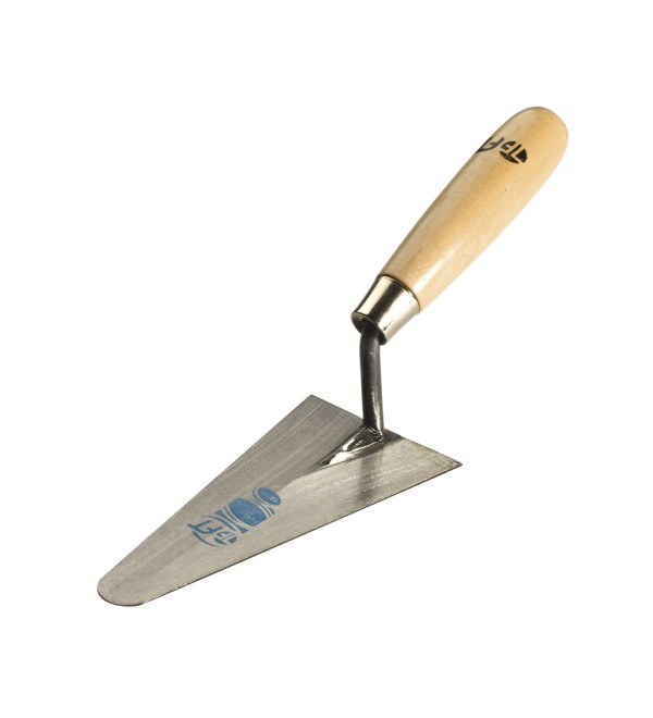 Cazzuolino 'wood' punta tonda 140 mm