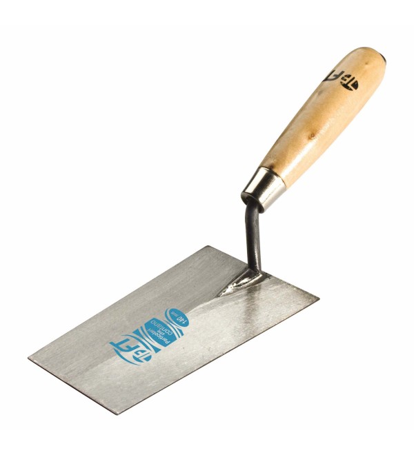 Cazzuolino 'wood' punta quadra 140 mm