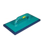 Fratt. gomma blu supp.pvc 280x140 mm