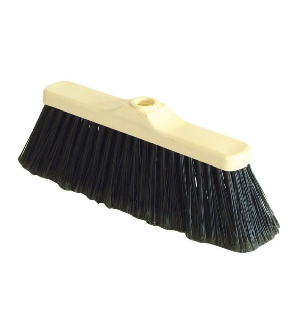 Scopa industriale in nylon piumata