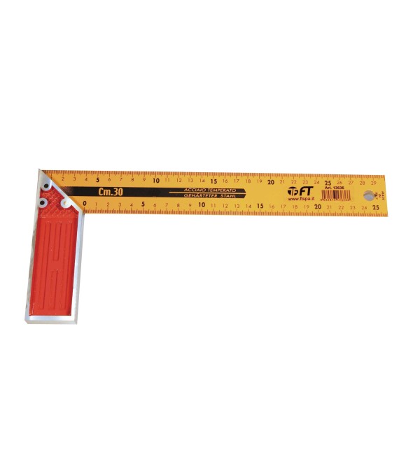 Squadra millimetrata 30 cm