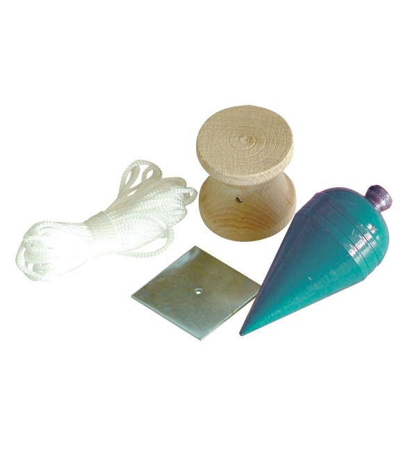 Kit piombo a pera in acciaio 400 g