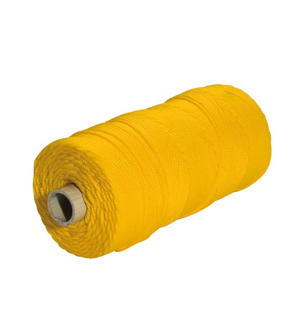 Cordonetto edilizia diam.1 mm x 25 m giallo