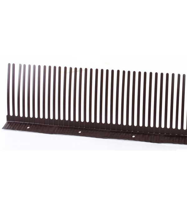 Pettine antinido in metallo rigido 100x11 cm