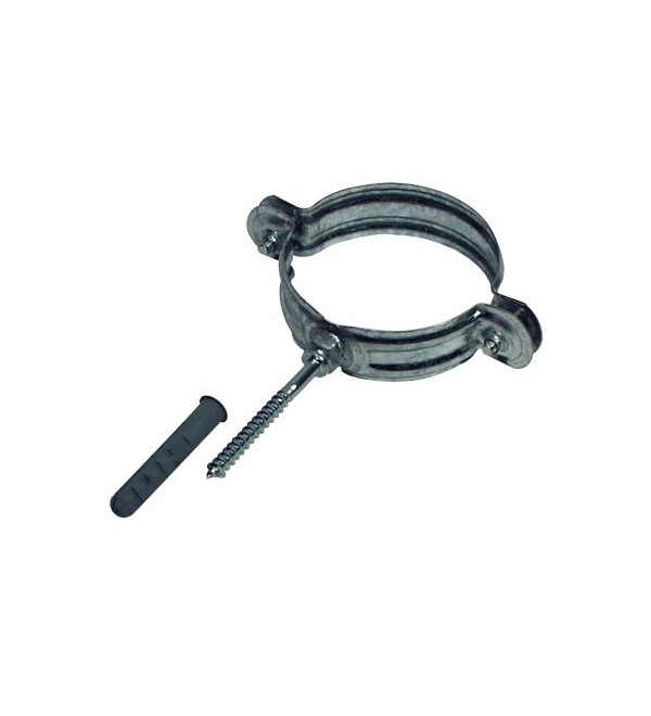 Collare tondo zincat x pluviali diam.80 mm