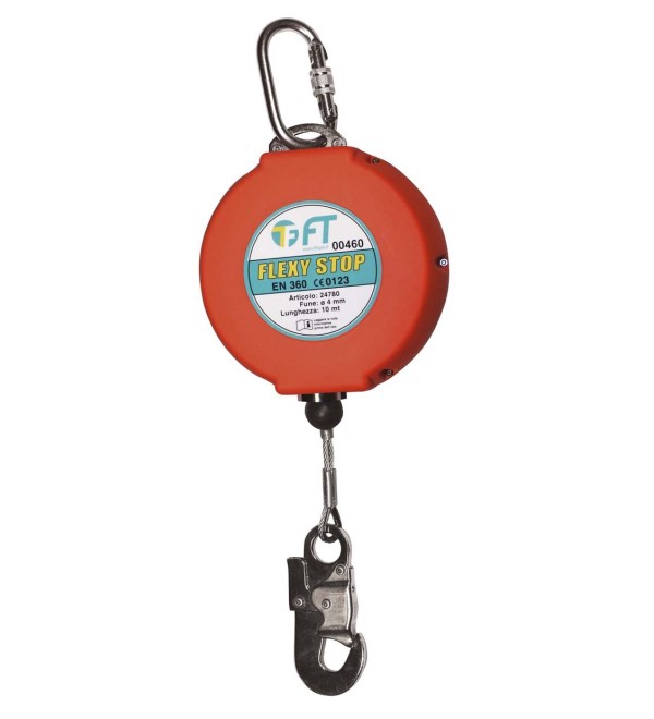 Arrotolatore anticad. 'flexy stop' 10 mt