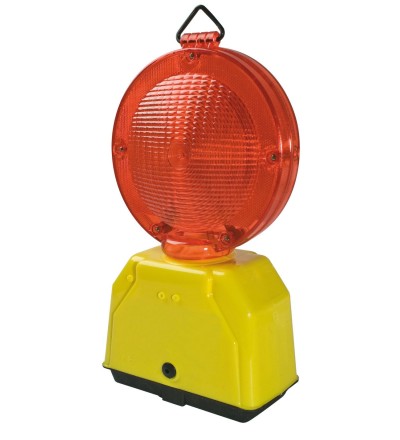 Lampeggiatore 'giove' da 2 batterie rosso