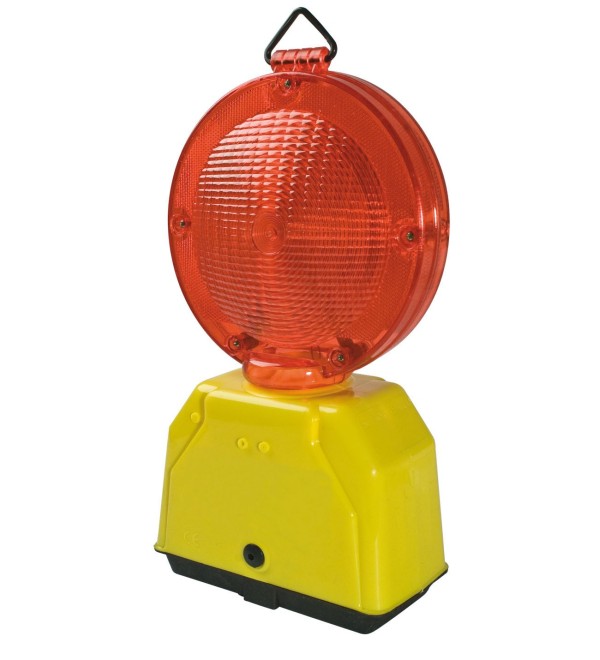 Lampeggiatore 'giove' da 2 batterie rosso