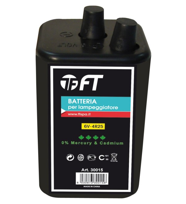 Batteria per lampeggiatore