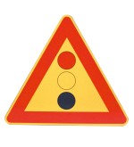 Triangolo indicatore di semaforo
