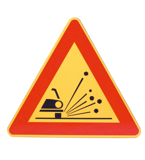 Triangolo indicat. materiale instabile