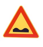 Triangolo indicat. di strada deformata