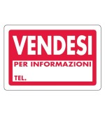 Cartello vendesi 30x20 cm