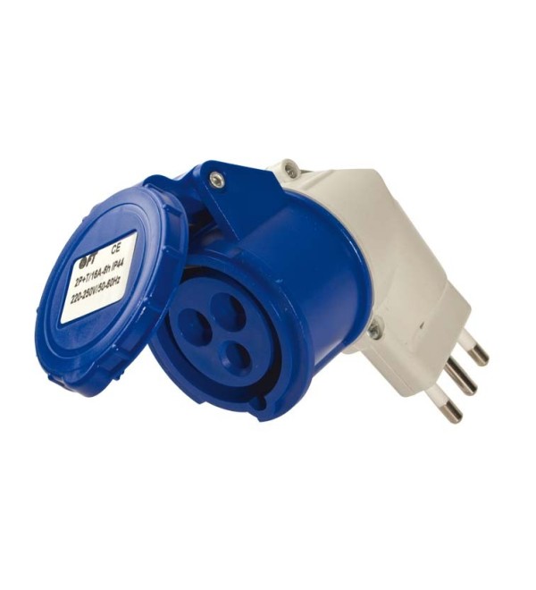 Adattatore spina a pettine + presa cee
