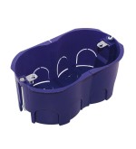 Scatola incasso 3 posti x cartong. 115x70x50mm