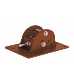 Supporto colonnina per piano orizzontale (linea vita)