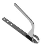 Gancio piano sottotegola  per scala