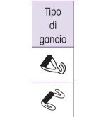 repuesto de tensor de 0,5 m con gancho simple o doble