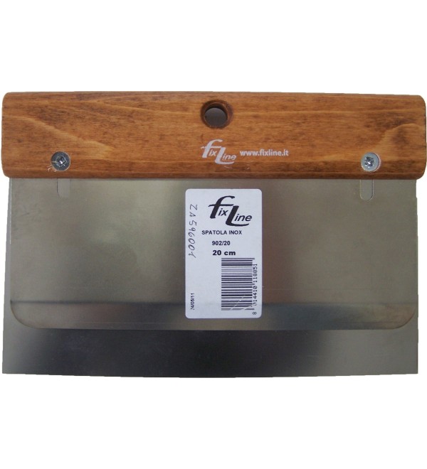 Double lame spatule inox Dim. Couteau 200 mm