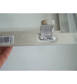 Botola d'ispezione per cartongesso in alluminio con sistema di apertura push pull 60x80 Chiusure2
