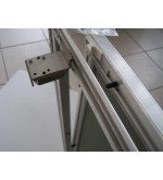 D inspection hatch for plasterboard in aluminium with push-pull opening System x 20 Chiusure2