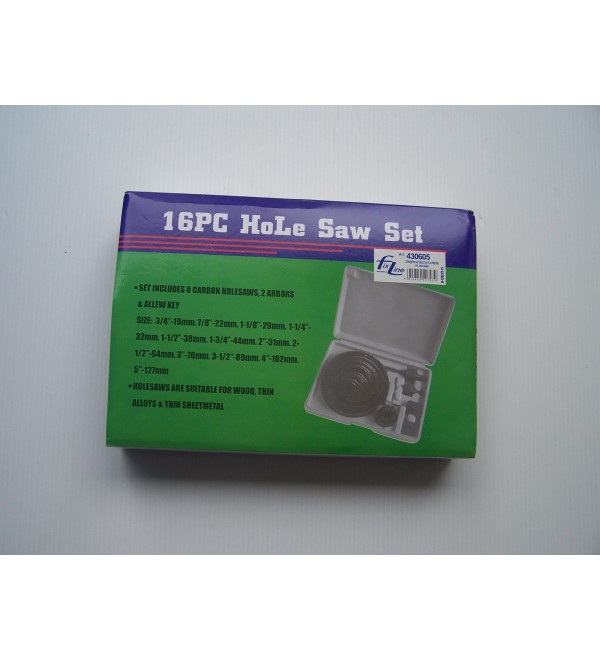 Scie-cloche multiples en acier Ø 19 à 127 mm