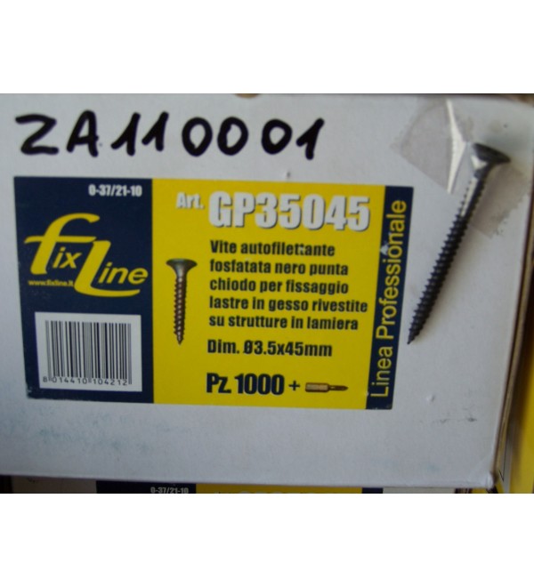 Selbstschneidende Schrauben Nagel Tip 3,5 x 45 1000 Stk