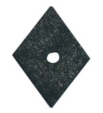 Rondella romboidale ruberoide 30x30 mm