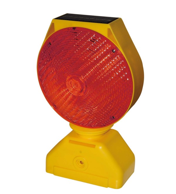 Lampeggiatore 'solar' giallo