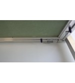 D inspection hatch for plasterboard in aluminium with push-pull opening System x 20 Chiusure2