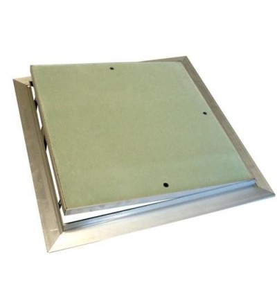 Botola dispezione per cartongesso in alluminio con sistema di apertura push pull 40x40 Chiusure2
