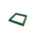 The bulkhead drain made of polypropylene