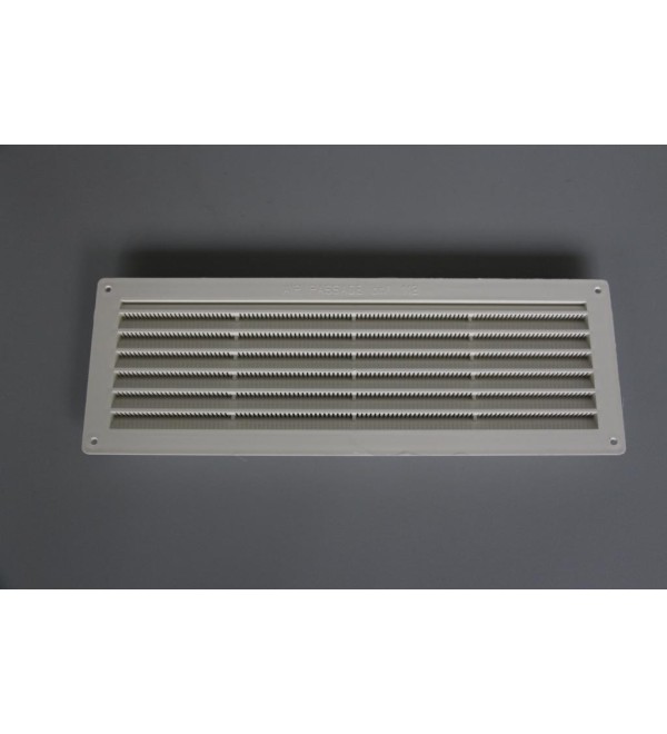 Rectangular ventilation grid plastic 12 x 36, 1 PCs