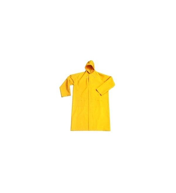 Giacca antipioggia in PVC con cappuccio L