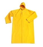 Giacca antipioggia in PVC con cappuccio L