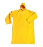 Giacca antipioggia in PVC con cappuccio XXL