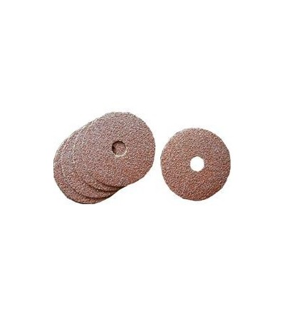 Disco abrasivo fibrato, H 115 mm, Grana 80, 10 pezzi