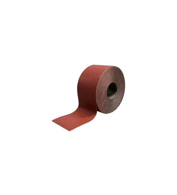 Rotolo carta abrasiva polivalente,H 115mm, L 100 Mt., Grana 180,