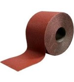 Rotolo carta abrasiva polivalente velcrata, H 115 mm, L 25 Mt., Grana 120,