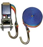Sistema di ancoraggio con cricchetto tensionatore e gancio ad uncino