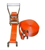 Sistema di ancoraggio con cricchetto tensionatore e gancio ad uncino