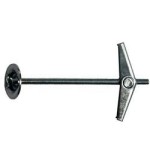 Ancorina a farfalla in acciaio con vite e rondella 12x70 100 pezzi