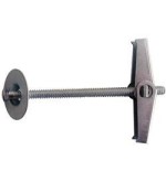 Ancorina a farfalla in acciaio con vite e rondella 14x70 100 pezzi