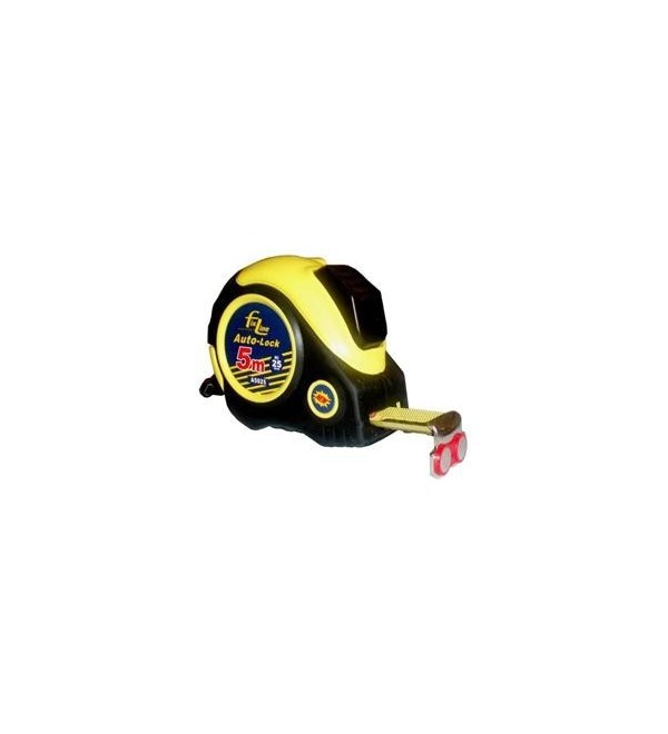 Flessometro gommato antiscivolo professionale con magneti Lunghezza 8 mt. Larghezza 25 cm