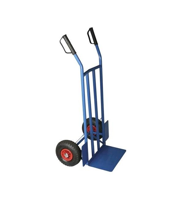 Carrello a mano Portata  200Kg. Ruote Ø 25cm