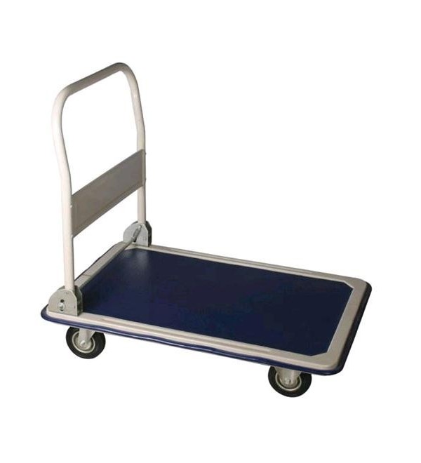 Carrello portatutto con manico richiudibile Portata  150Kg. Ruote Ø 10cm