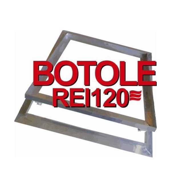 Botola dispezione per cartongesso in lamiera preverniciata bianca, con sistema di apertura push pull 60x60 Chiusure2