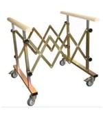 Cavalletto pieghevole multifunzione con ruote  Altezza 80cm