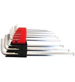 Set di 9 chiavi a brugola testa sferica
